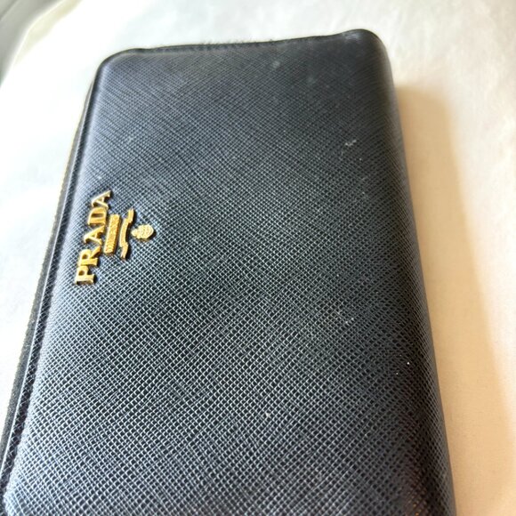 Prada Saffiano Metal Leather Wallet - Picture 4 of 7